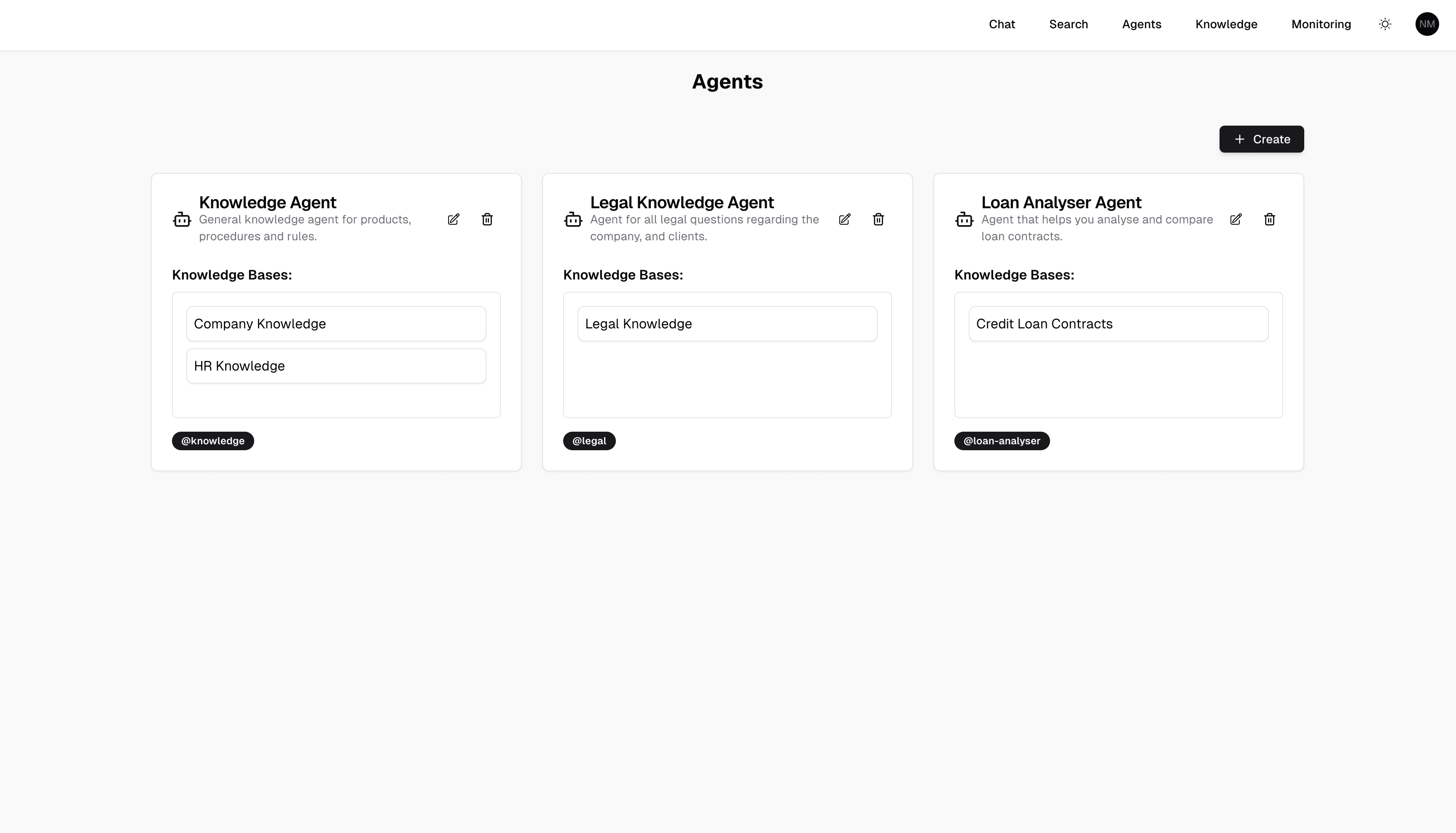 Agents Capability